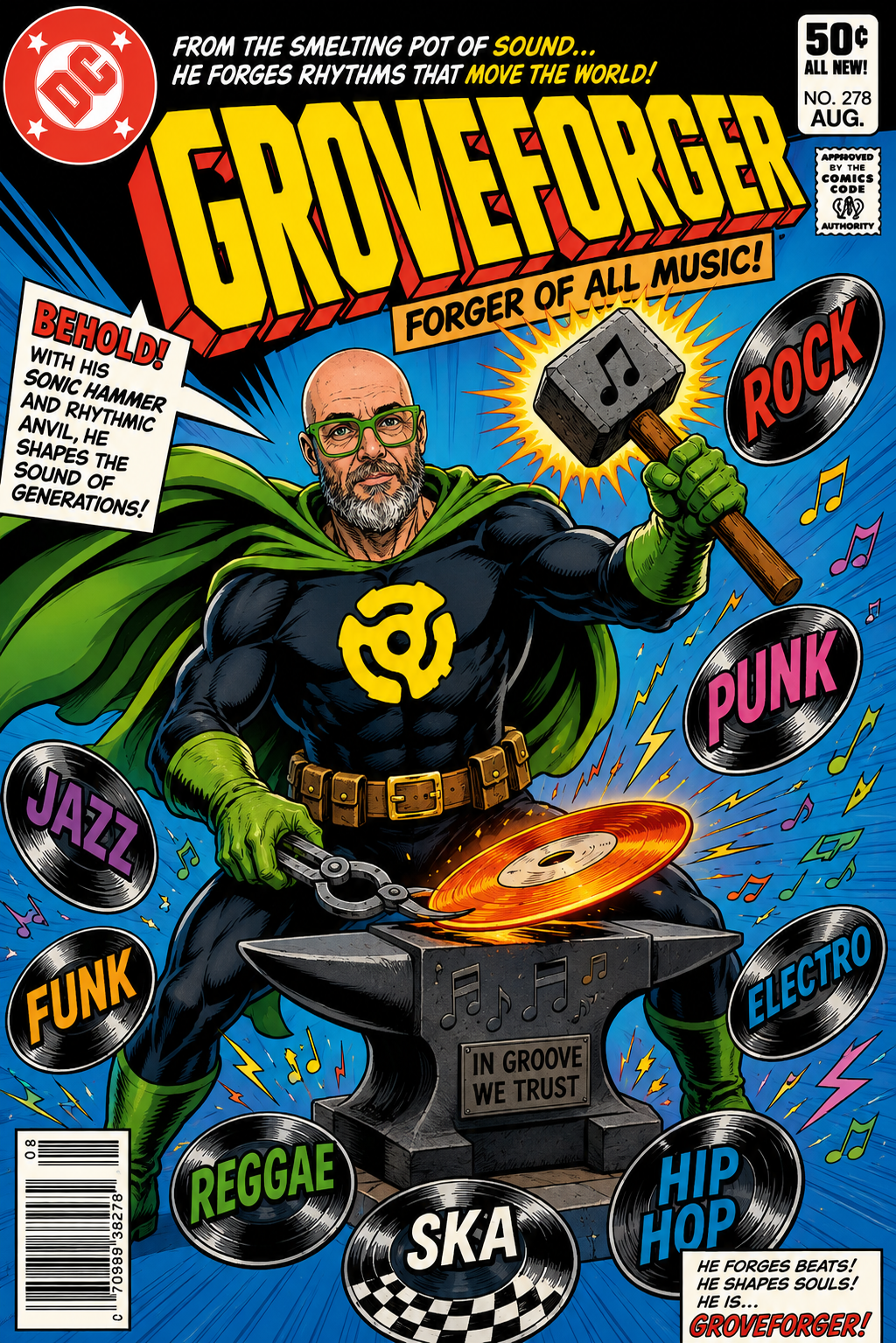 Groveforger Comic Book Cover